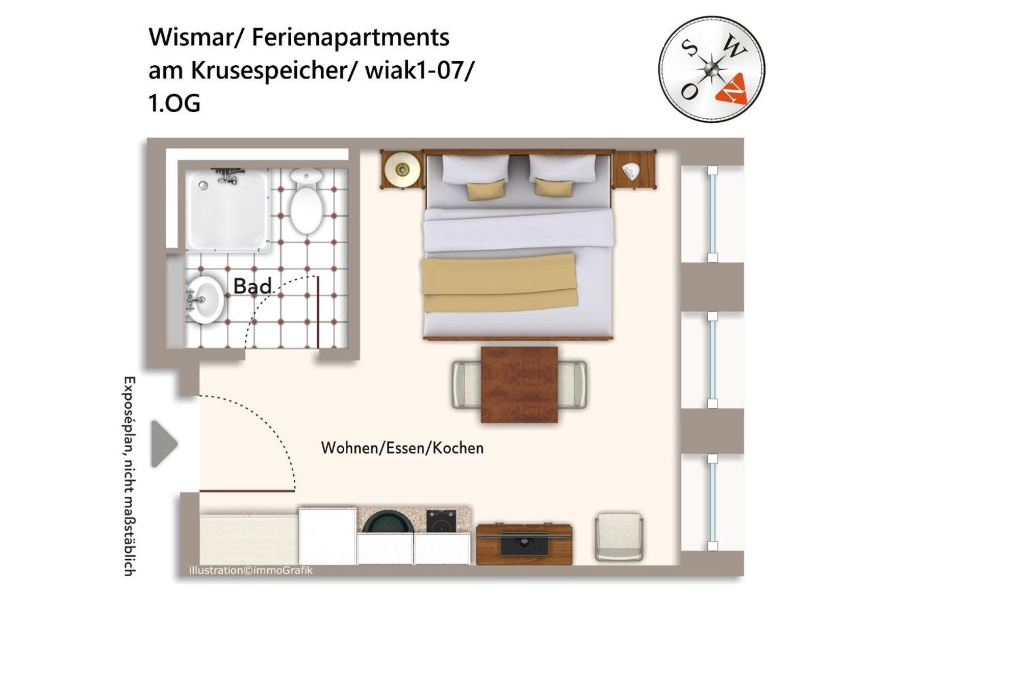 Ferienapartments Am Krusespeicher Ferienapartments Am Krusespeicher 1-07 Wißmar المظهر الخارجي الصورة